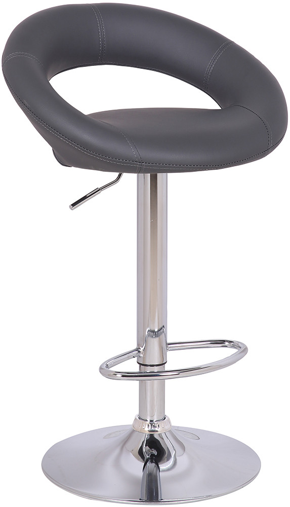 An image of Sorrento Kitchen Bar Stool Charcoal Grey