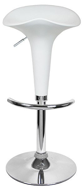 An image of Pod Bar Stool White