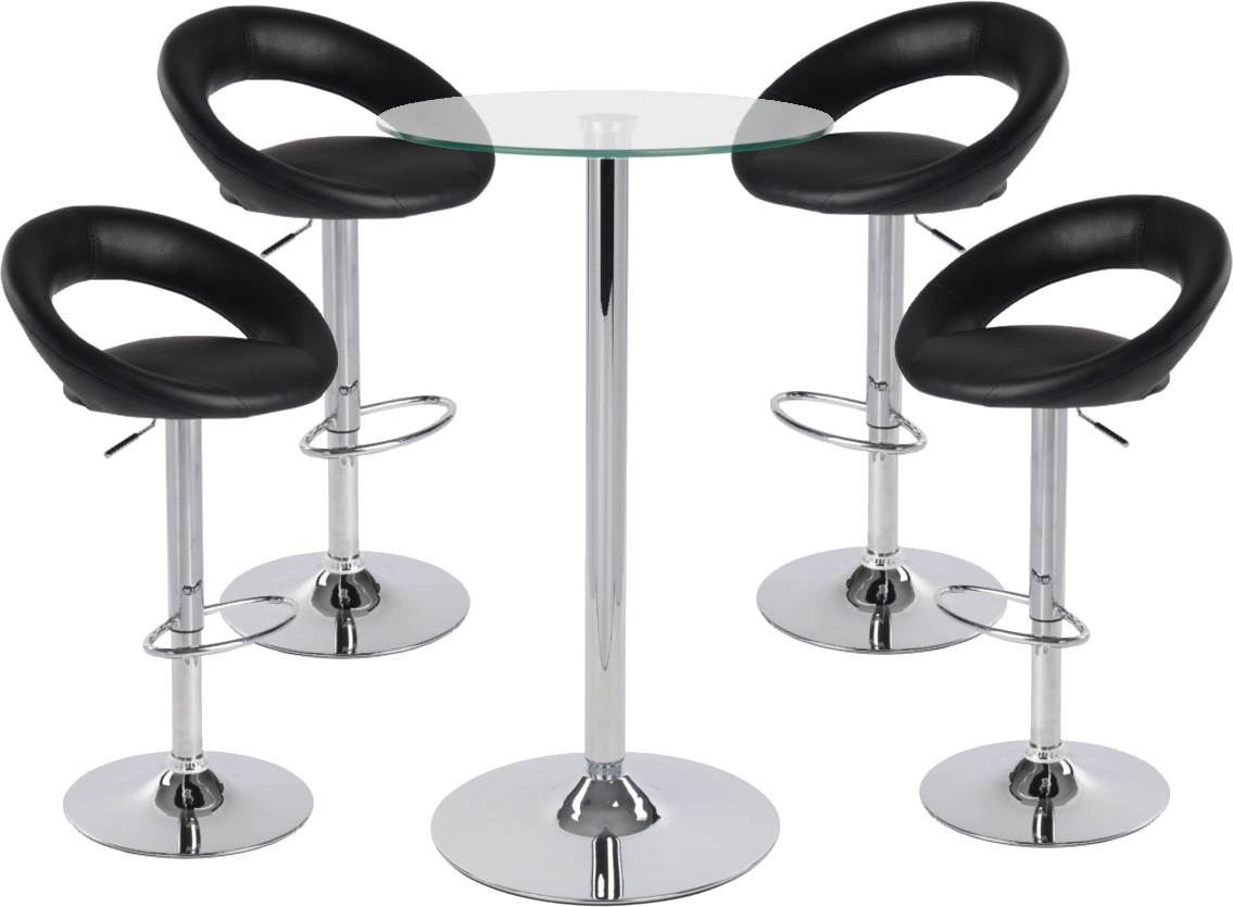 An image of Sorrento Kitchen Bar Stool and Como Table Package