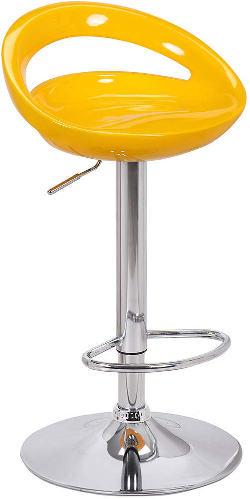 An image of Sorrento Swivel Bar Stool Yellow