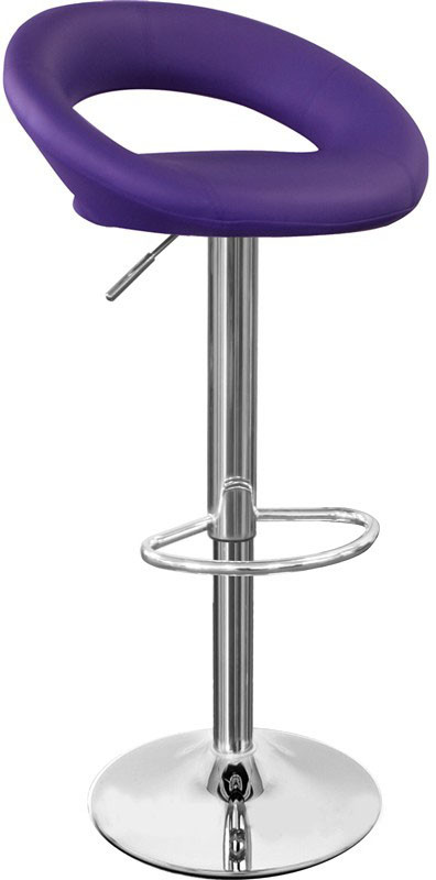 An image of Sorrento Kitchen Bar Stool Purple