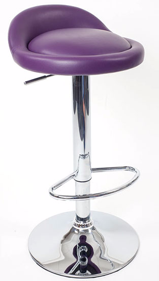 An image of Sofia Bar Stool Purple