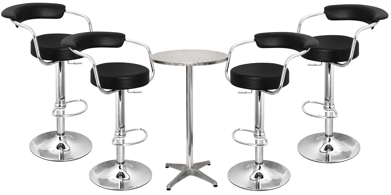 An image of Zenith Bar Stool and London Table Package