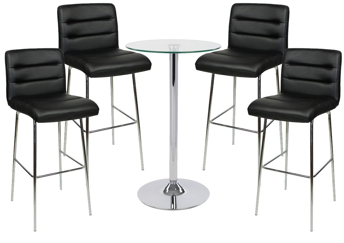 An image of Luscious Fixed Height Bar Stool and Como Table Package