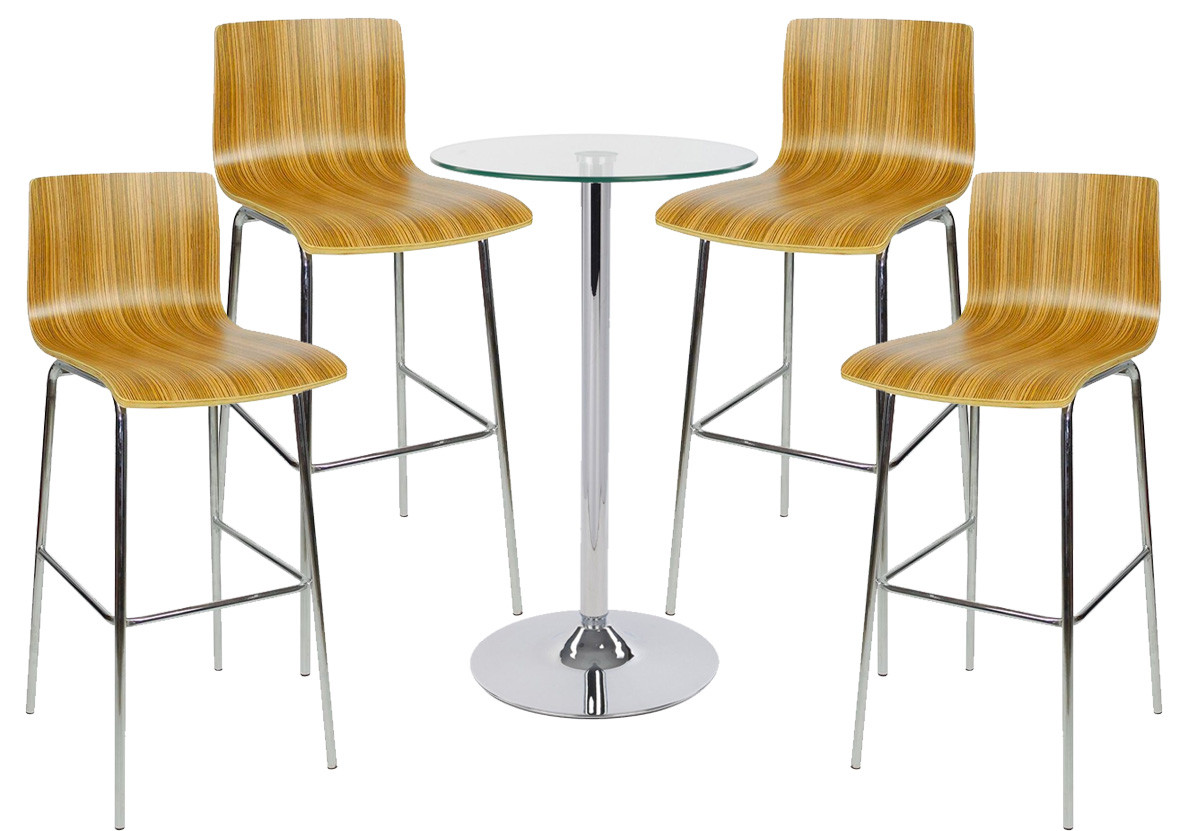 An image of Venezia Fixed Height Bar Stool and Como Table Package