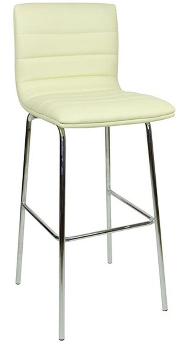 An image of Aldo Fixed Height Bar Stools Cream