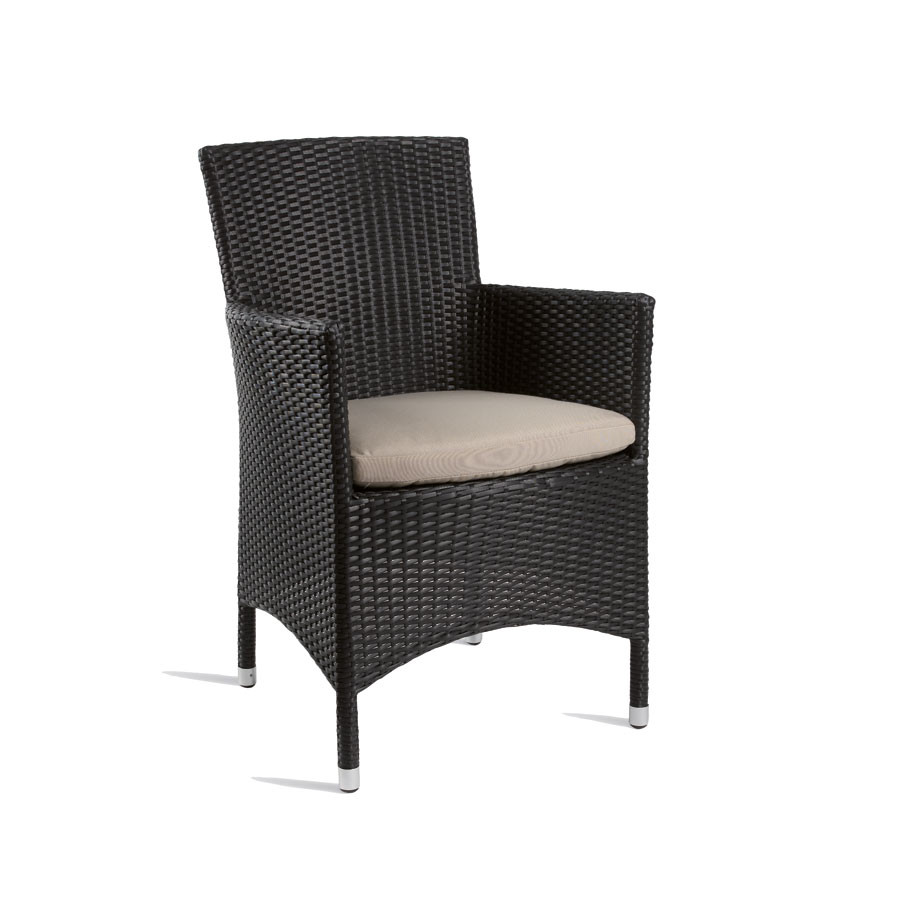 An image of Stag Comfort Arm Chair Black