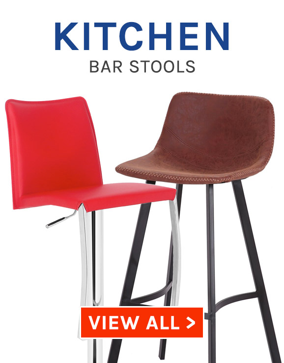 Simply Bar Stools, Red Leather Counter Stools With Backs